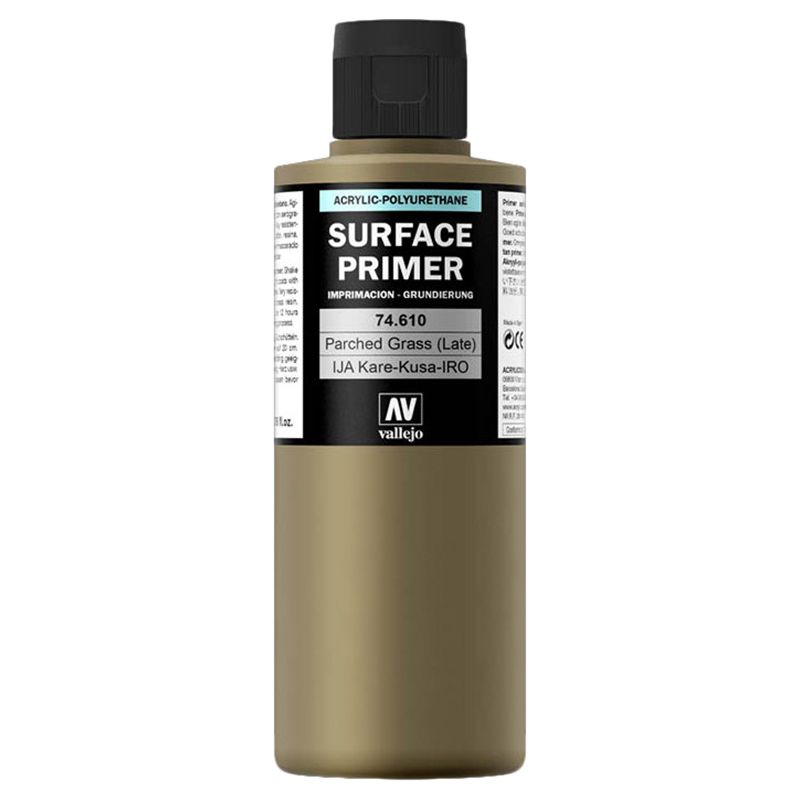 Vallejo - 74.610 Surface Primer - 200ml - Parched Grass