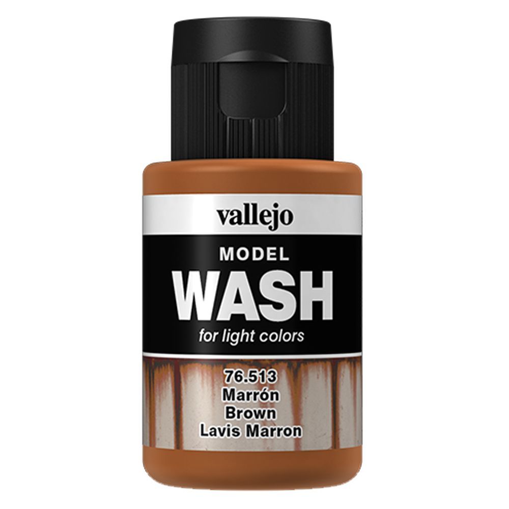 Vallejo - 76.513 Model Wash Paint 35ml - Brown