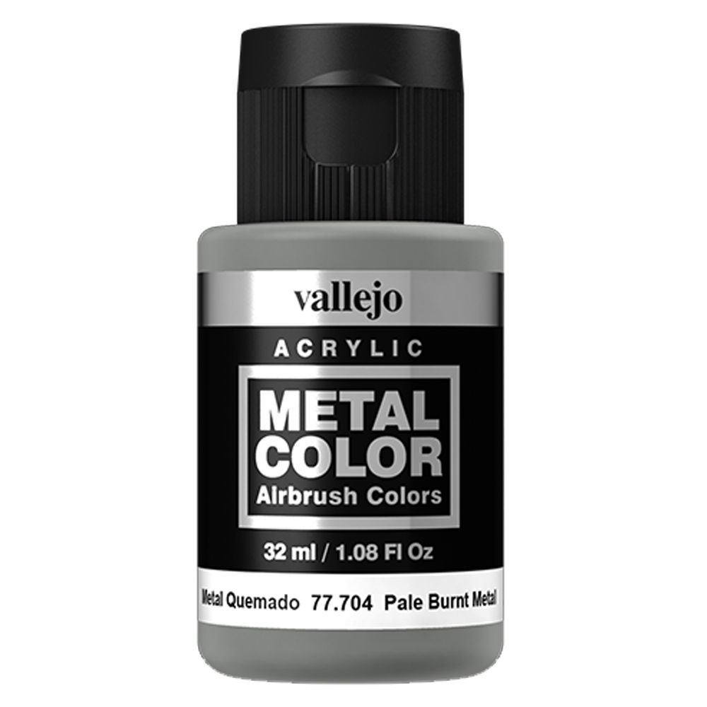 Vallejo - 77.704 Metal Color Paint 32ml - Pale Burnt Metal