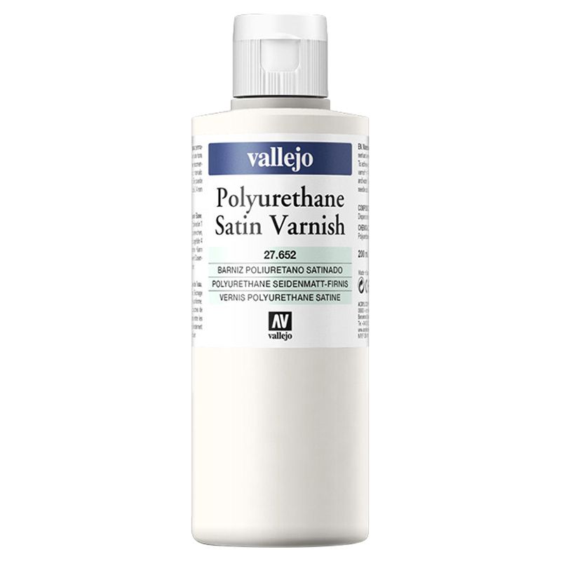 Vallejo - 27.652 Polyurethane Varnish 200ml - Satin