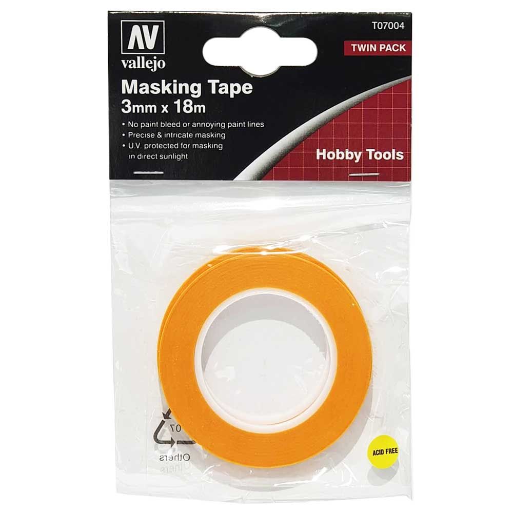 Vallejo - Precision Masking Tape 3x18mm - Twin Pack