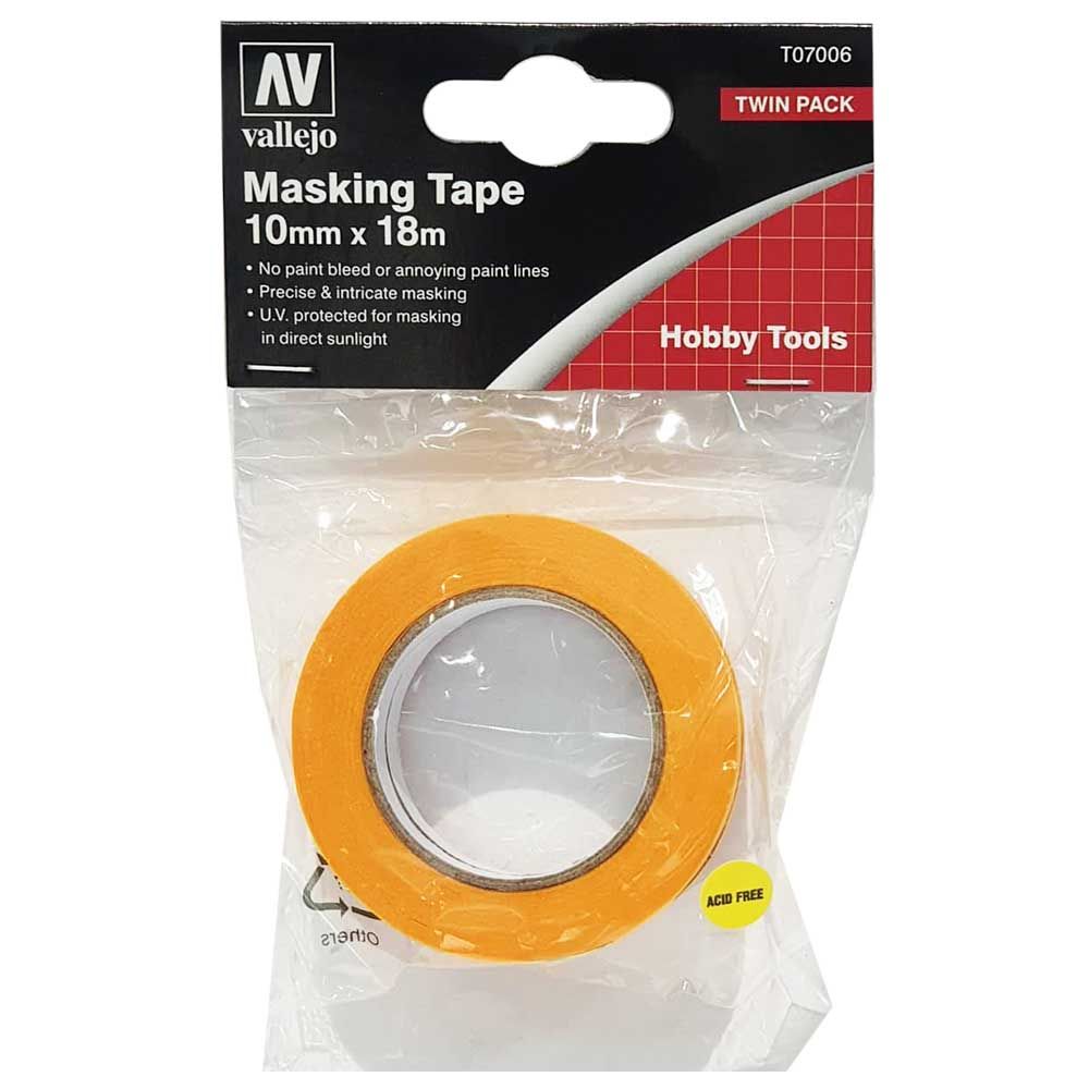 Vallejo - Precision Masking Tape 10x18mm - Twin Pack