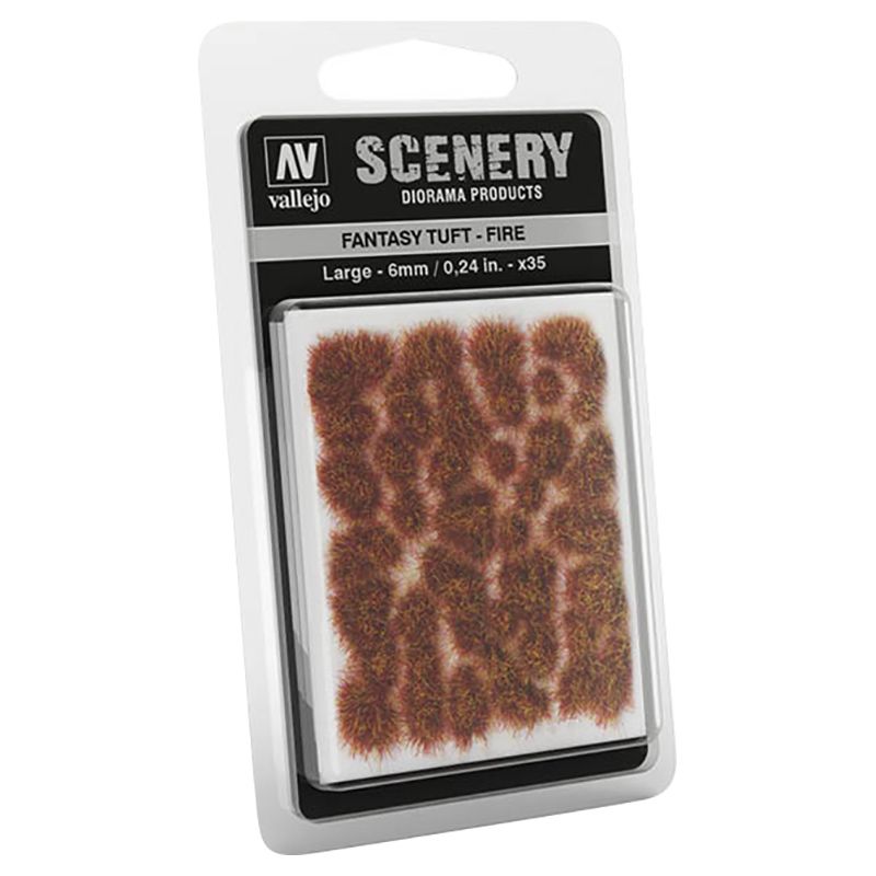 Vallejo - SC431 Scenery Fantasy Tuft - Fire - Large