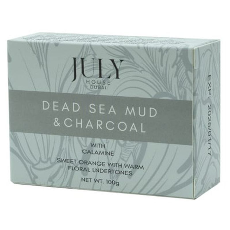 July House - Dead Sea Mud and Charcoal Soap