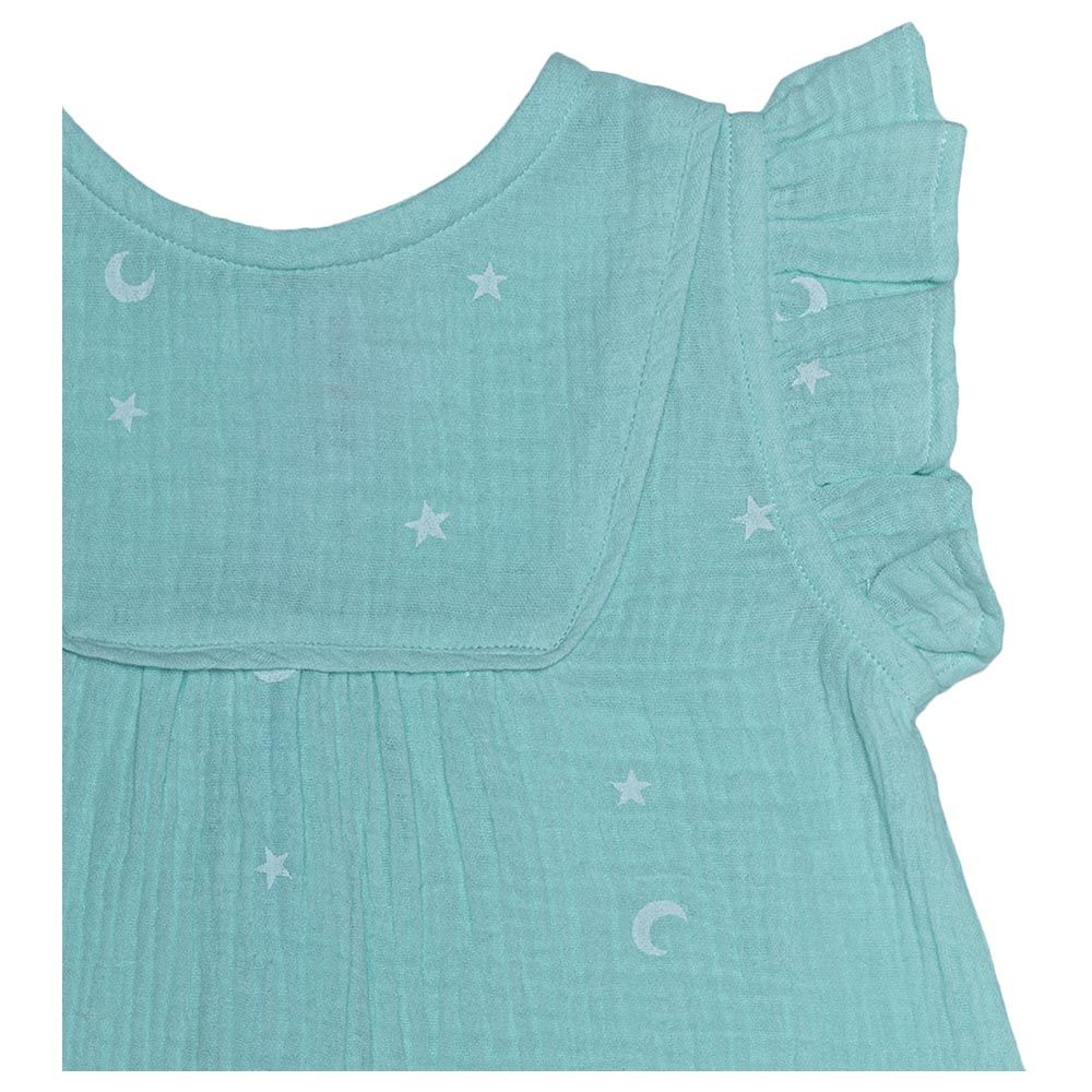 Jules & Juliette - Baby Girl Dahlia Cotton Dress - Mint