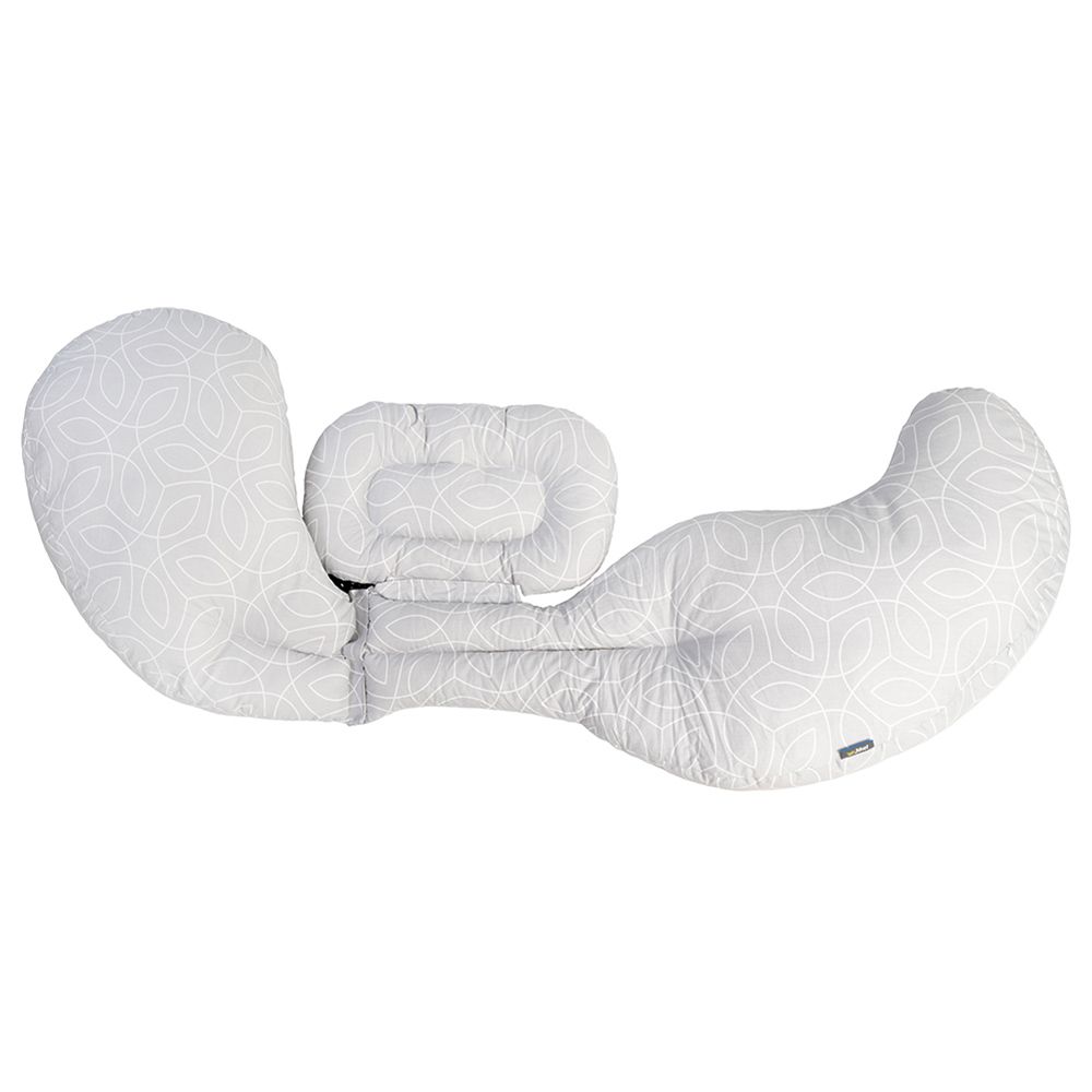 Jikel - Total Comfort Body Pregnancy Pillow - Grey