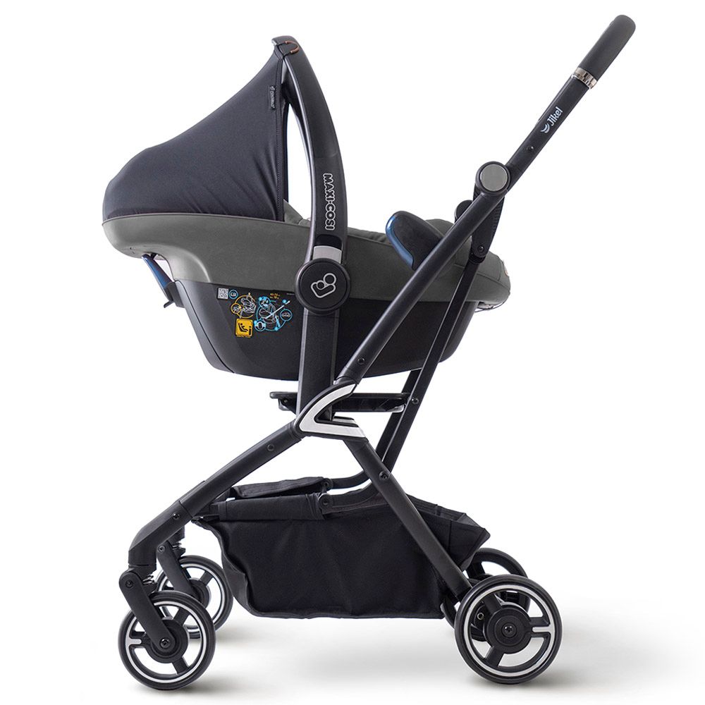 Jikel - Life 360 Compact Stroller - Black