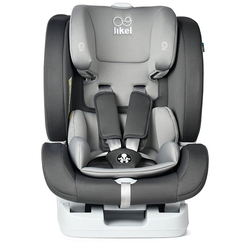 Jikel - Up Go All In One Isofit Car Seat - Grey