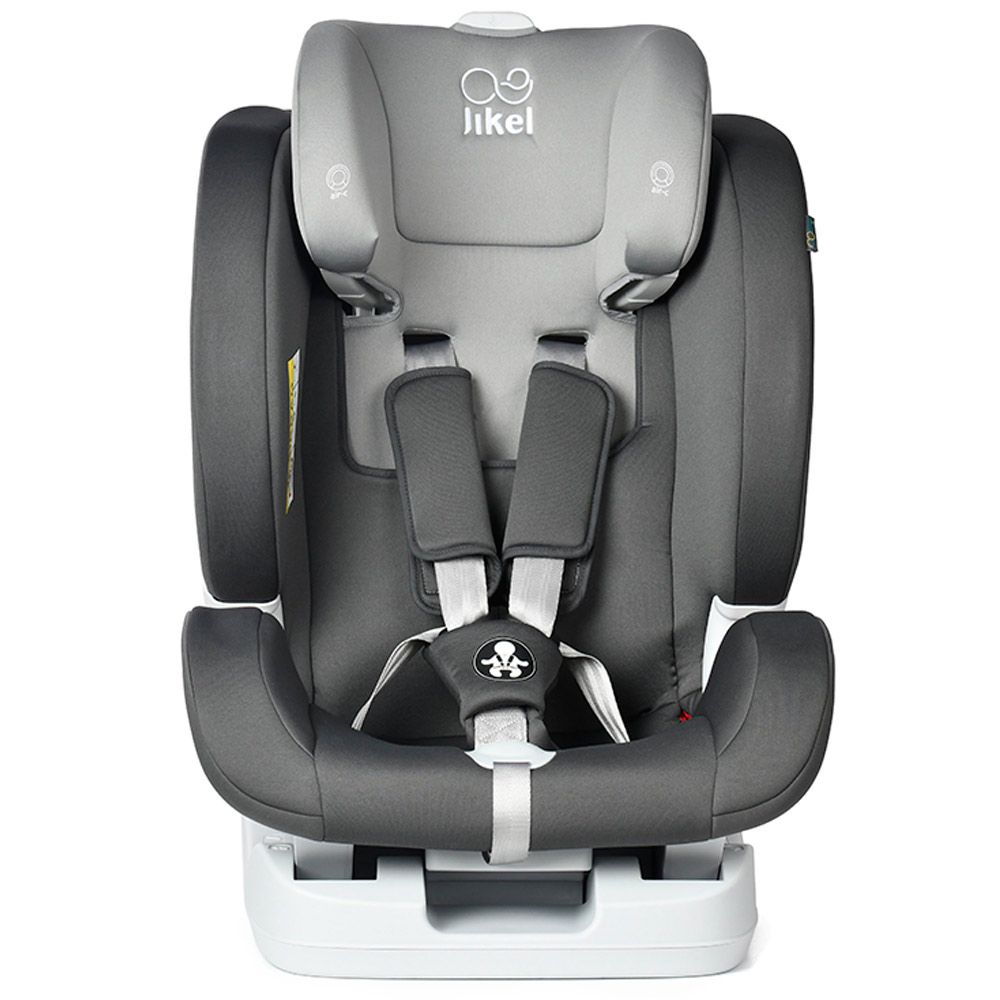 Jikel - Up Go All In One Isofit Car Seat - Grey