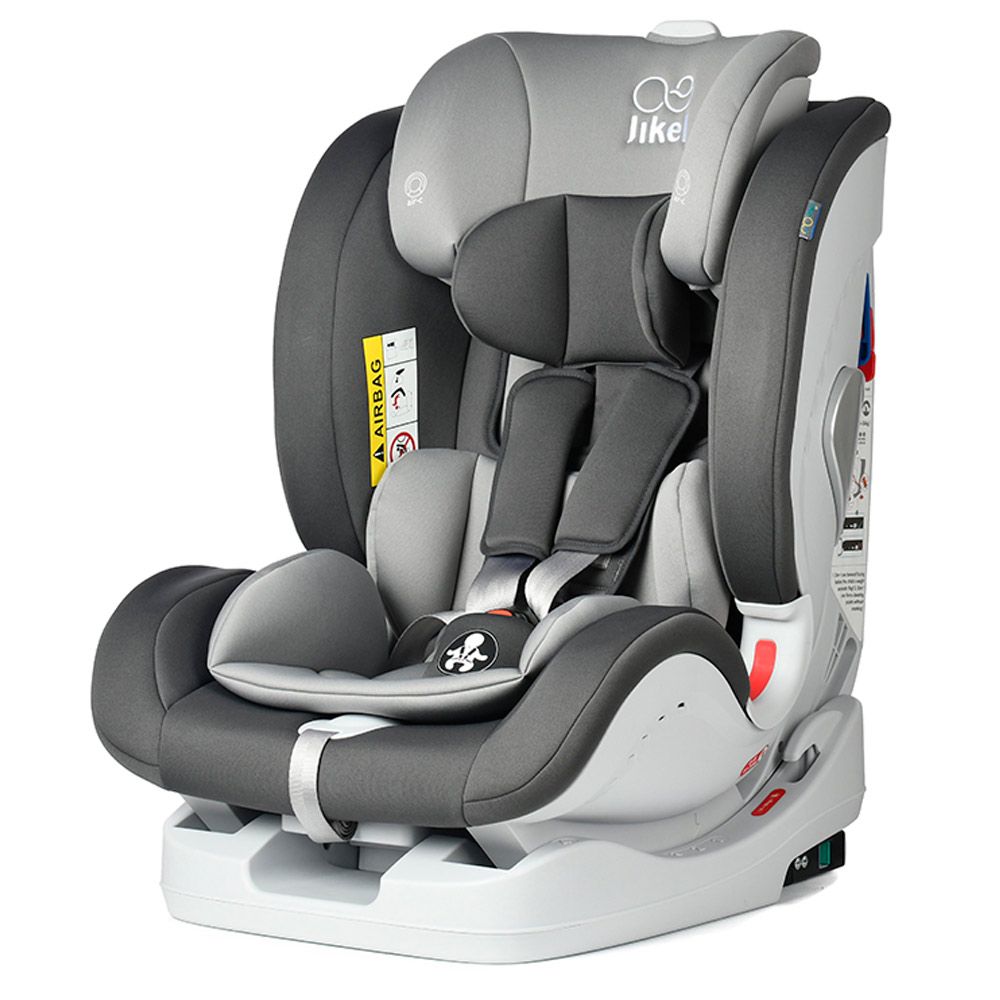 Jikel - Up Go All In One Isofit Car Seat - Grey