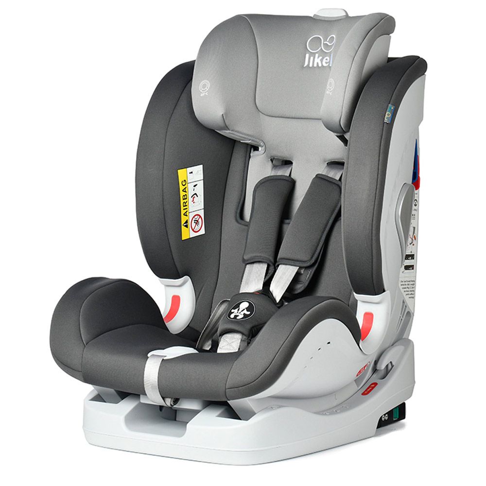 Jikel - Up Go All In One Isofit Car Seat - Grey