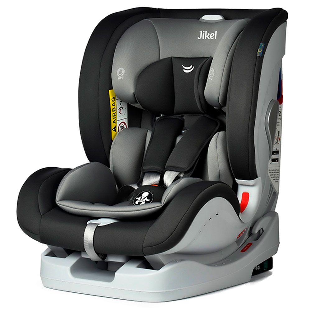 Jikel - Up Go All In One Isofit Car Seat - Black