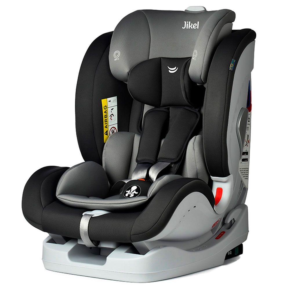 Jikel - Up Go All In One Isofit Car Seat - Black