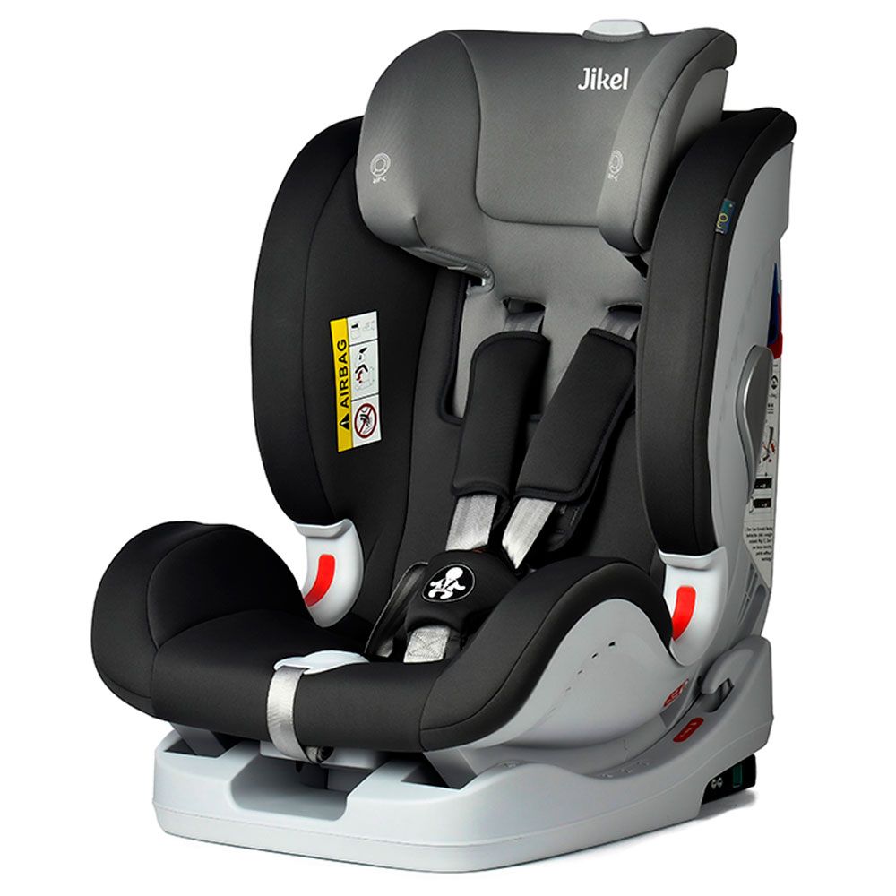 Jikel - Up Go All In One Isofit Car Seat - Black