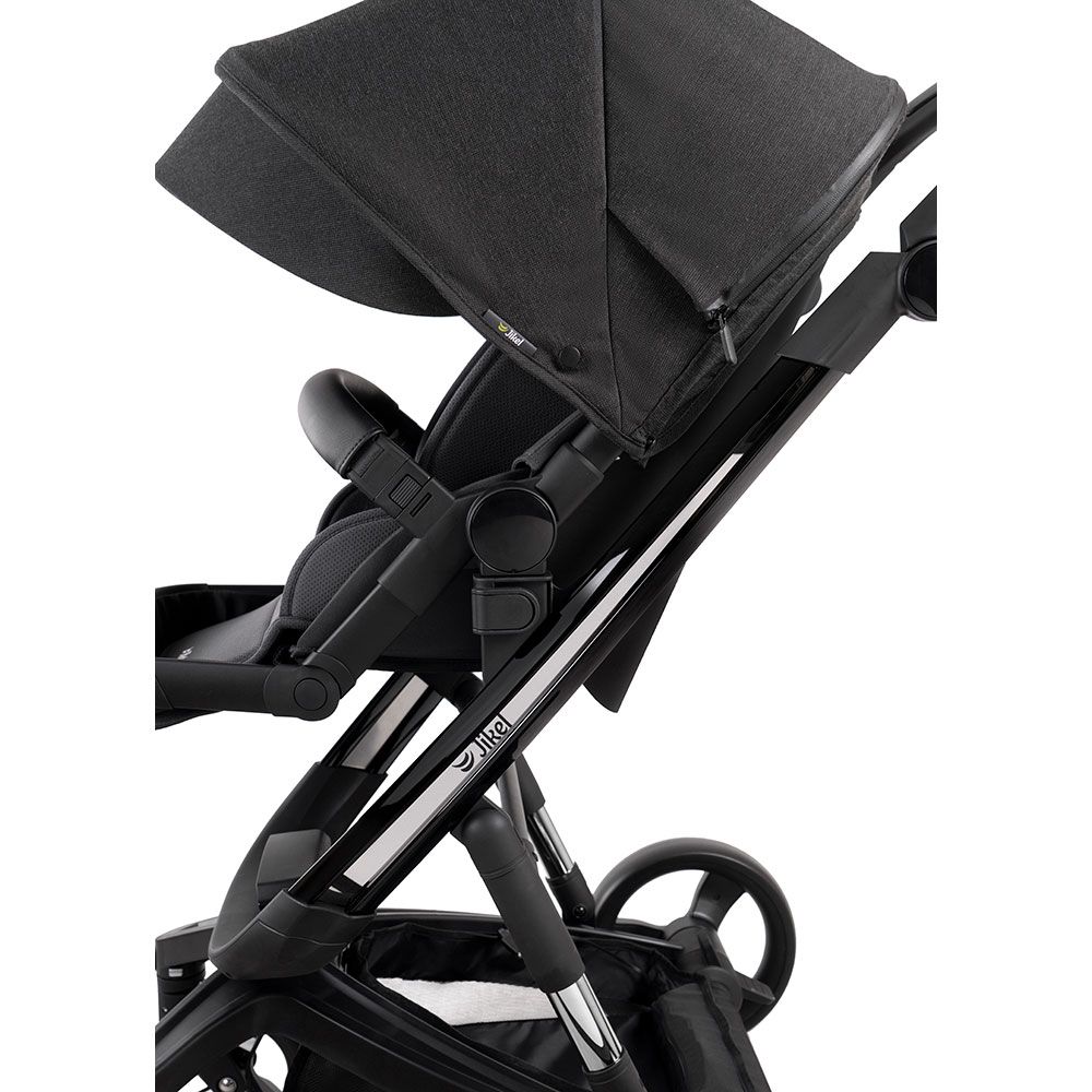 Jikel - Diamond Electric Stroller - Charcoal