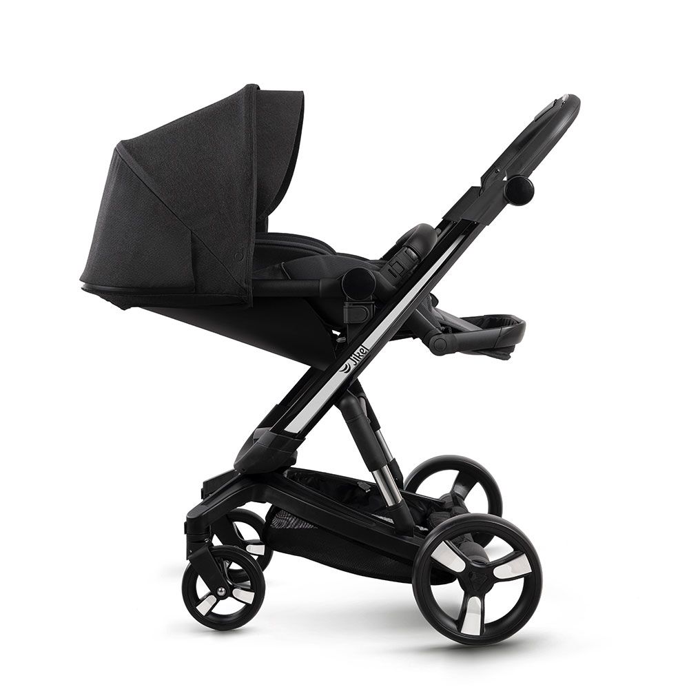 Jikel - Diamond Electric Stroller - Charcoal