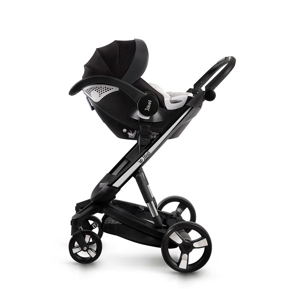 Jikel - Diamond Electric Stroller - Charcoal