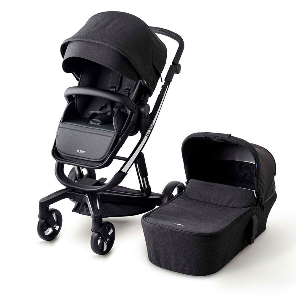 Jikel - Diamond Electric Stroller - Charcoal