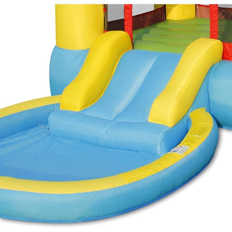 Happy Hop - Castle Pool & Slide - 365 x 200 x 190 cm