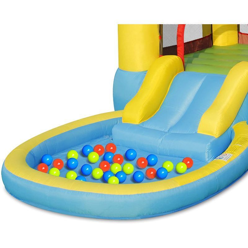 Happy Hop - Castle Pool & Slide - 365 x 200 x 190 cm