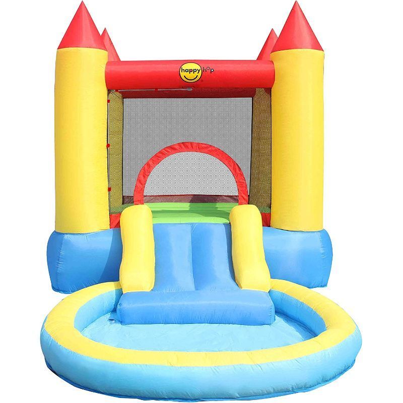 Happy Hop - Castle Pool & Slide - 365 x 200 x 190 cm