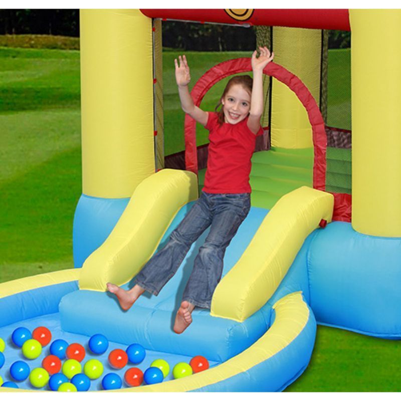 Happy Hop - Castle Pool & Slide - 365 x 200 x 190 cm