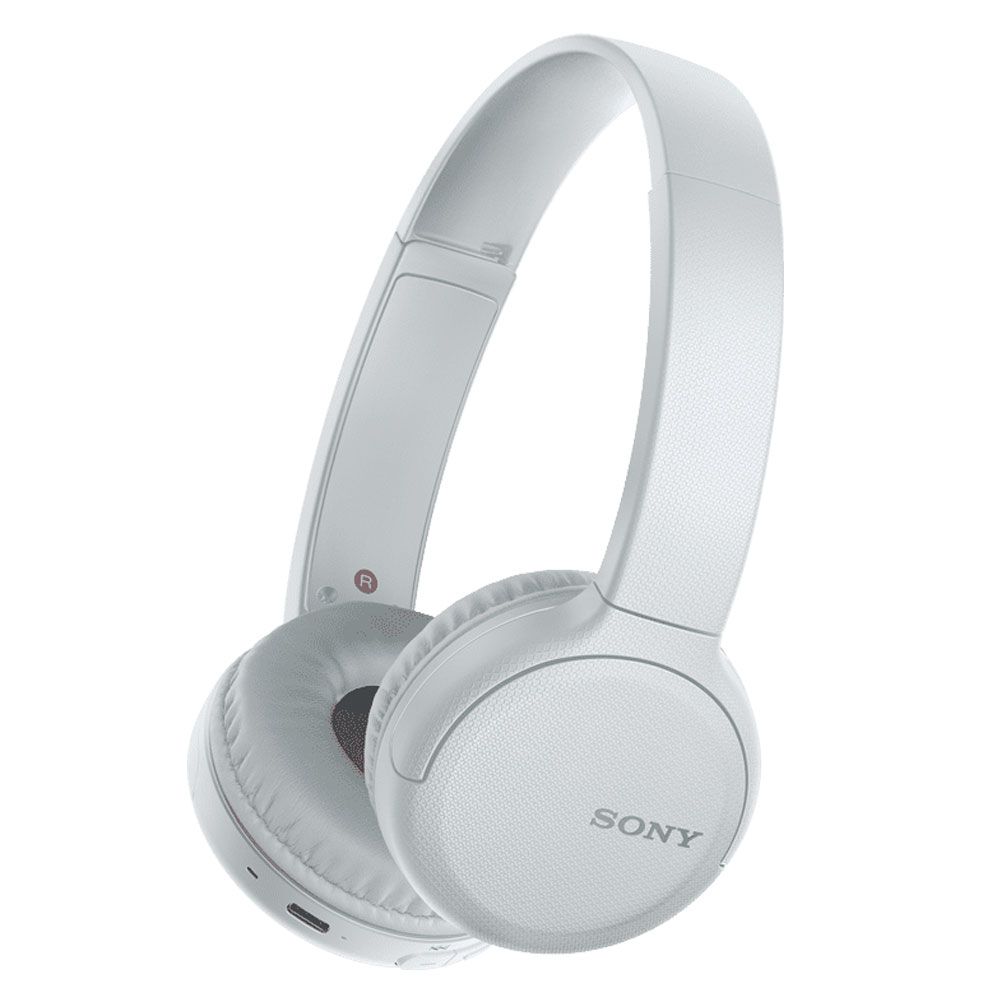 Sony - WH-CH510 Wireless On-Ear Headphones with Mic - White