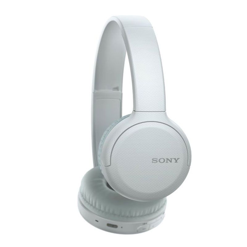 Sony - WH-CH510 Wireless On-Ear Headphones with Mic - White