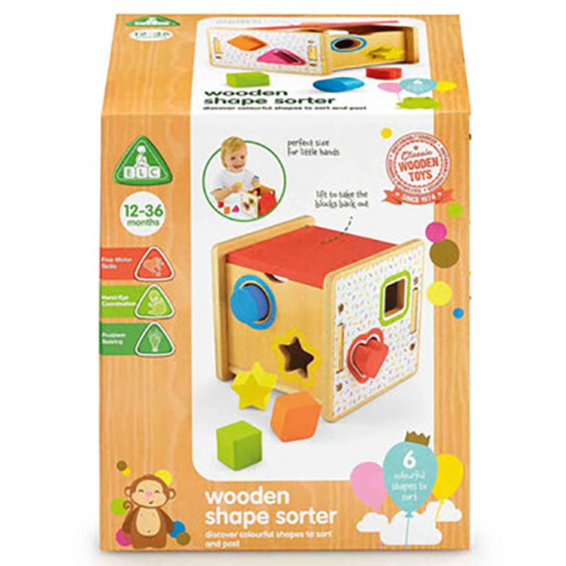 Early Learning Centre - Wooden Shape Sorter Set