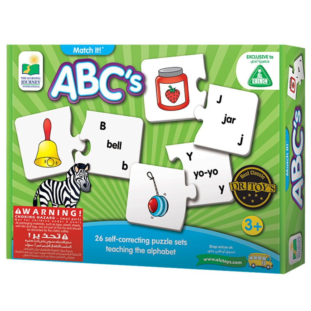 The Learning Journey - Match It ABCs Puzzle