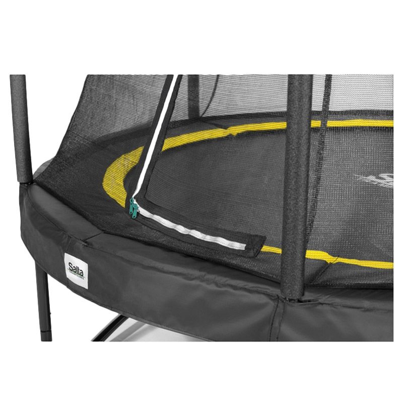 Salta - Trampoline & Safety Net - 8.2ft - Black