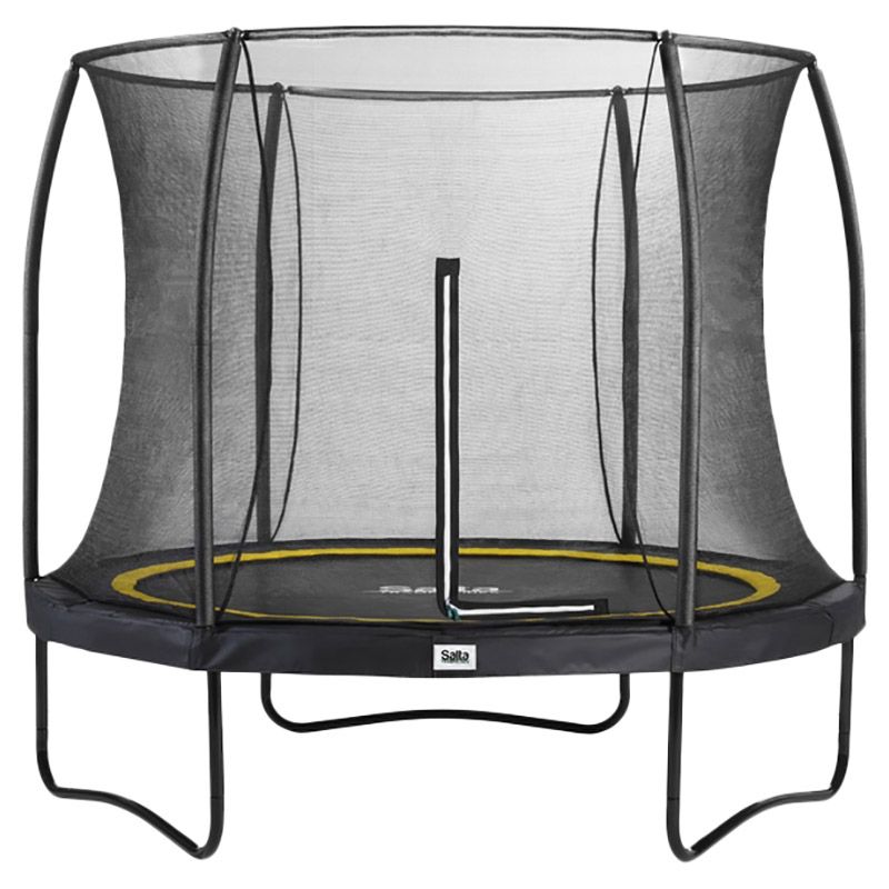 Salta - Trampoline & Safety Net - 8.2ft - Black