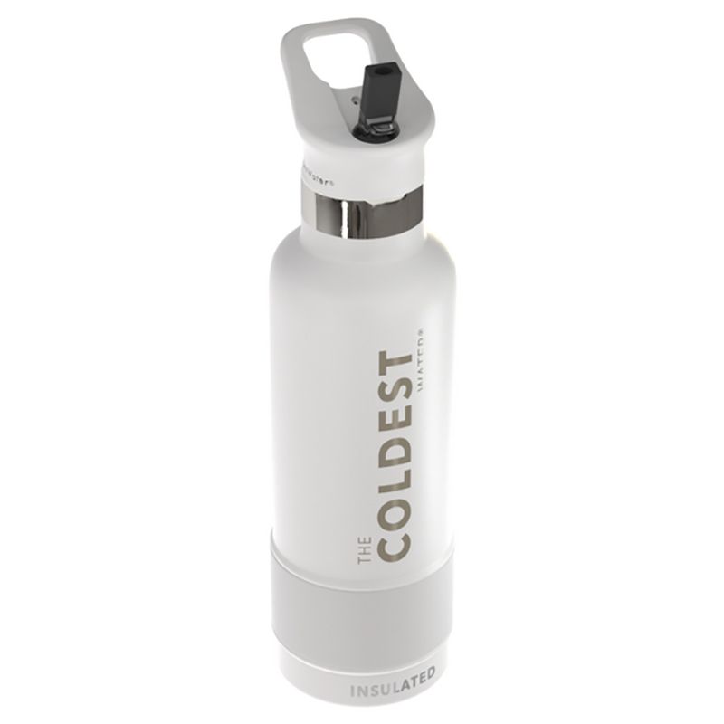 The Coldest Water - Sports Stainless Steel Bottle 1182 Ml - Epic White