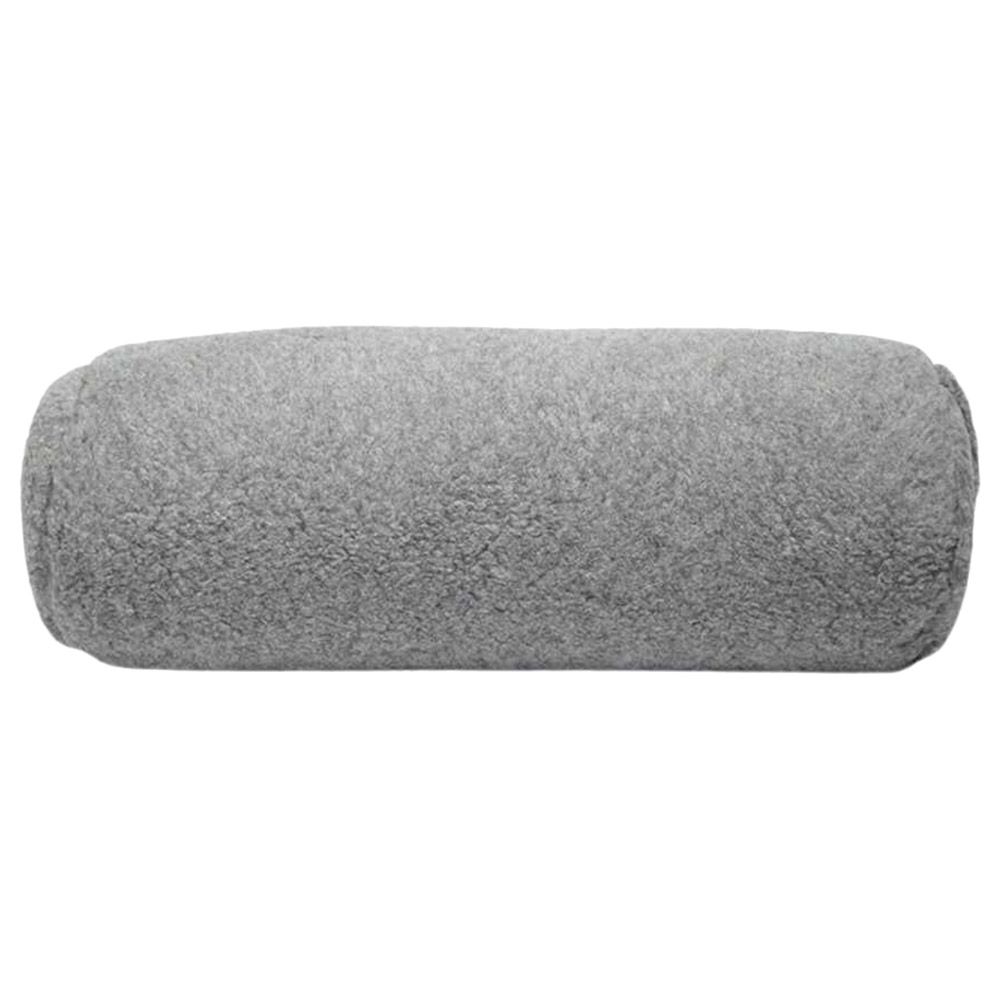 Manduka - Enlight Round Bolster - Wool Grey Standard