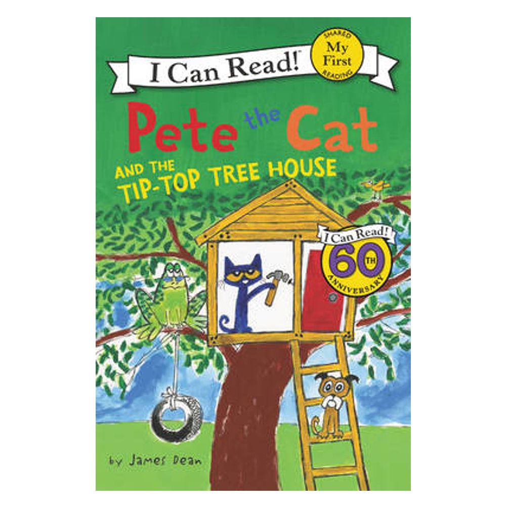 كتاب Pete the Cat and the Tip-Top Tree House- من هاربر كولينز ناشرون