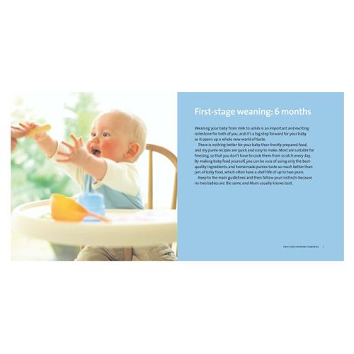 كتاب Top 100 Baby Purees 100 Quick and Easy Meals for A Healthy and Happy Baby