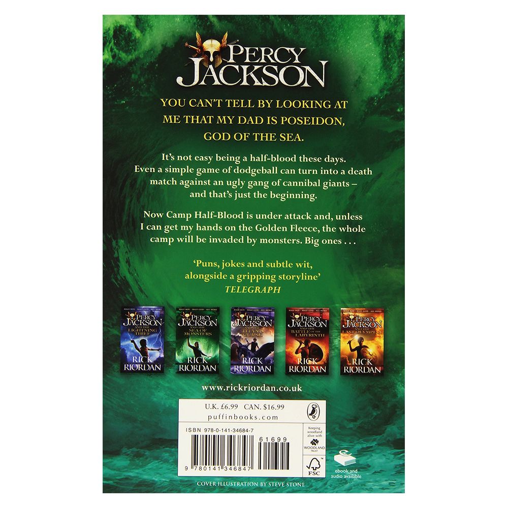 Percy Jackson and the Sea of Monsters Book 2