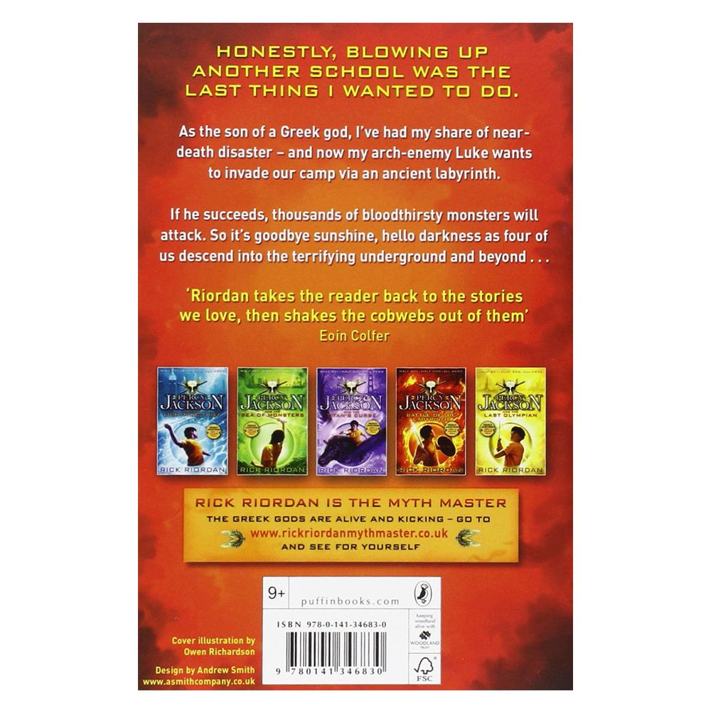 Percy Jackson and the Battle of the Labyrinth Book 4