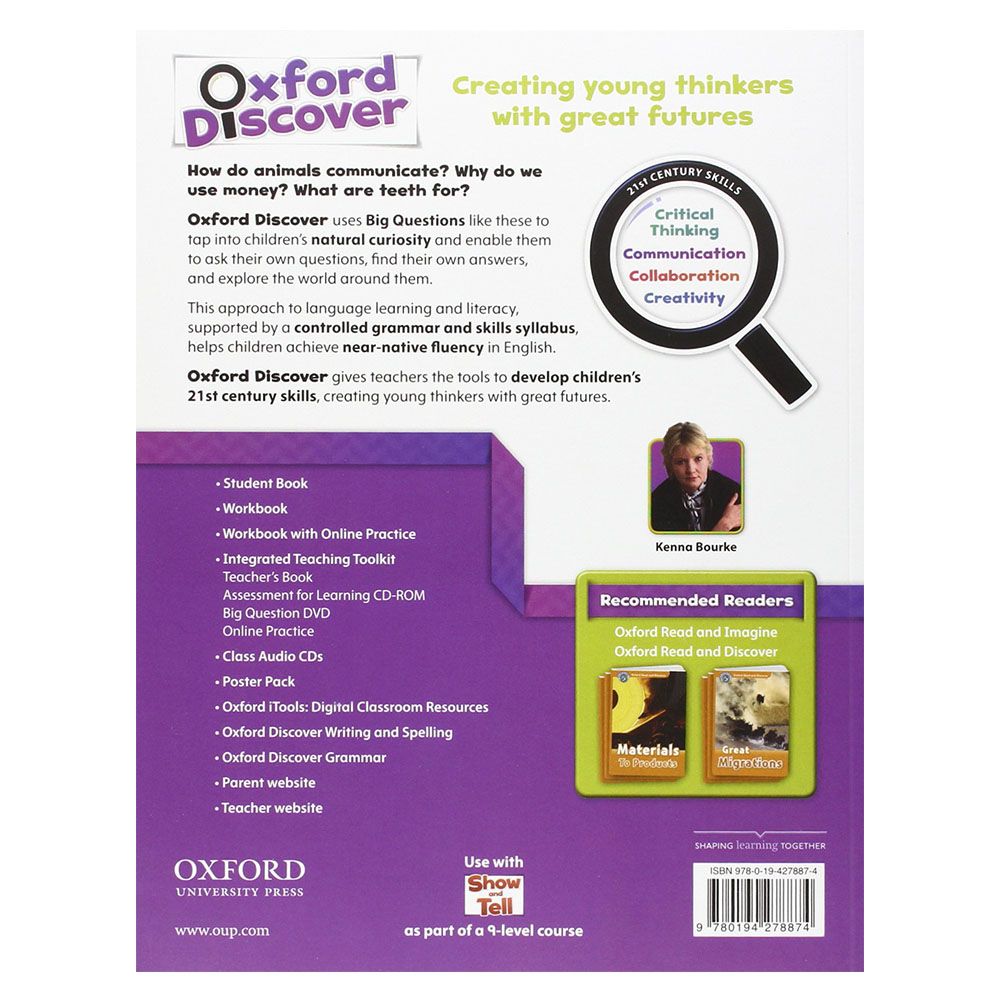 كتاب التمارين Oxford Discover 5