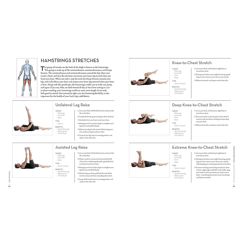 1,500 Stretches: The Complete Guide To Flexibility