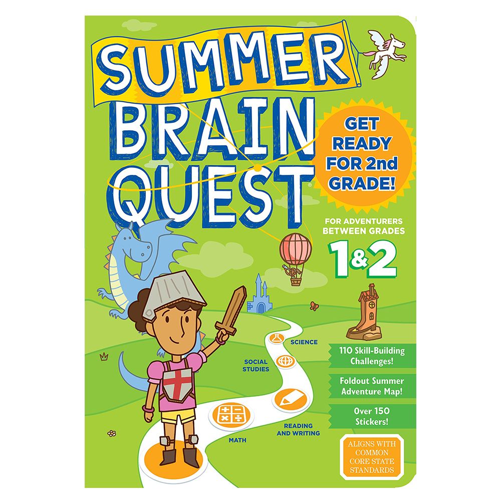 كتاب Summer Brain Quest between Grades 1 2