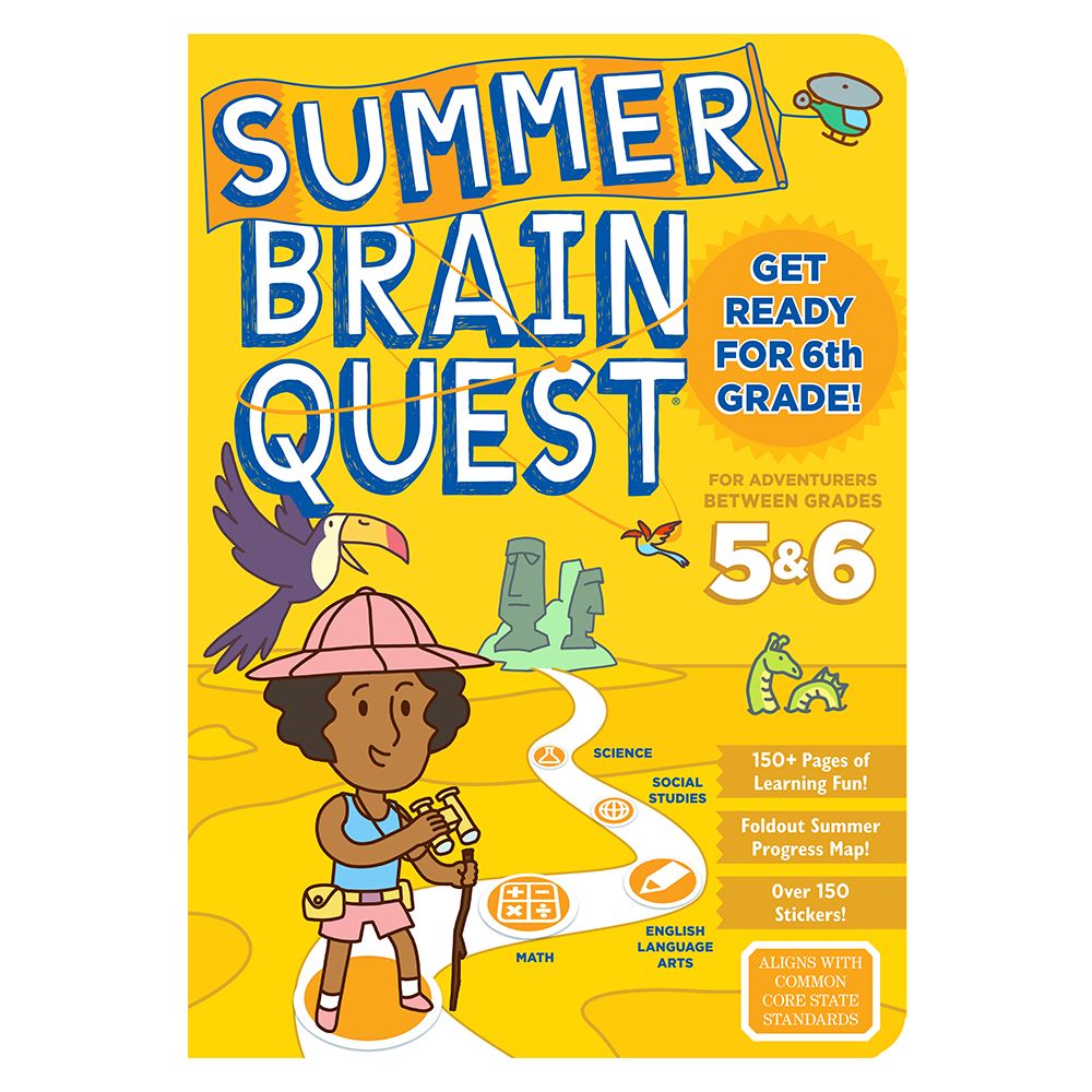 كتاب Summer Brain Quest Between Grades 5 6