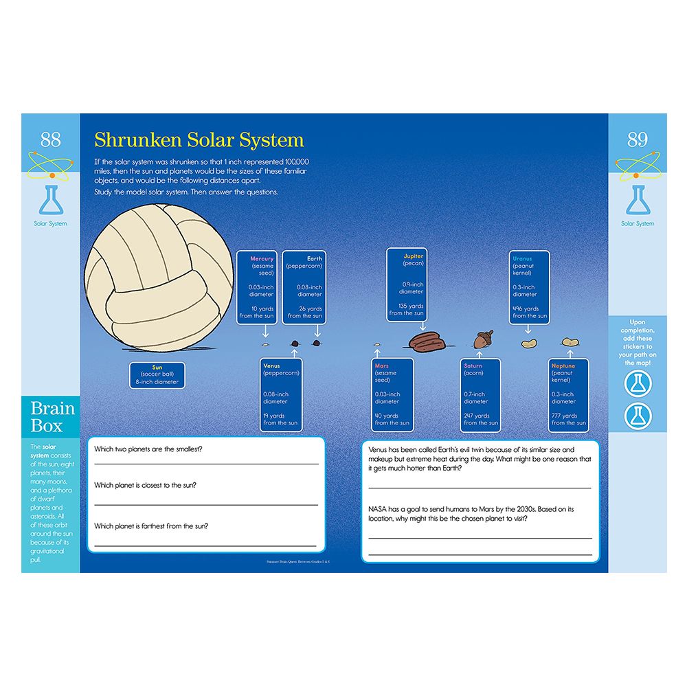 Summer Brain Quest Between Grades 5 & 6