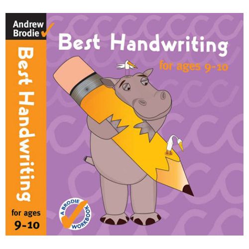 الكتاب التعليمي Best Handwriting 9-10 سنوات