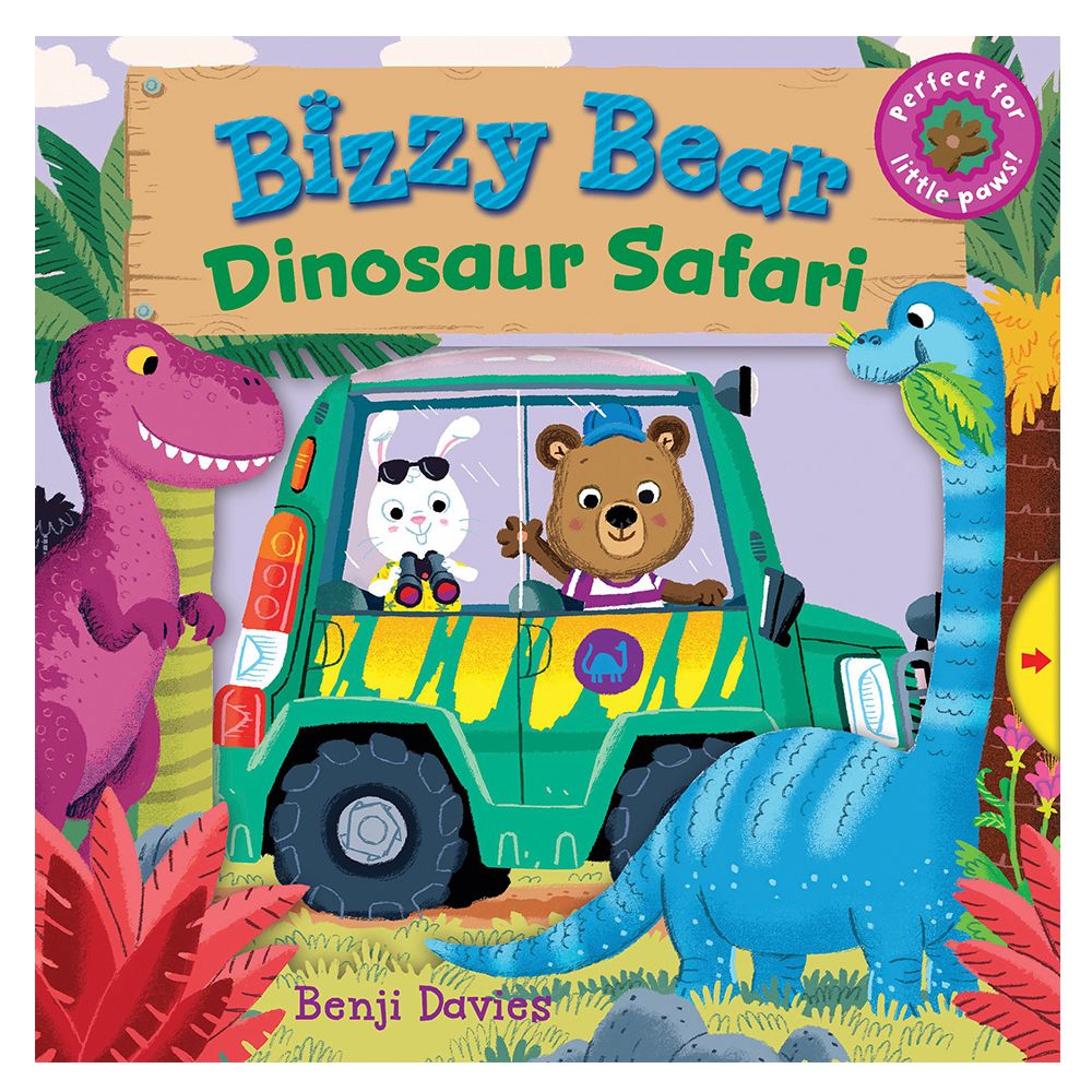 كتاب الأنشطة Bizzy Bear: Dinosaur Safari  من ماركة نوزي كرو