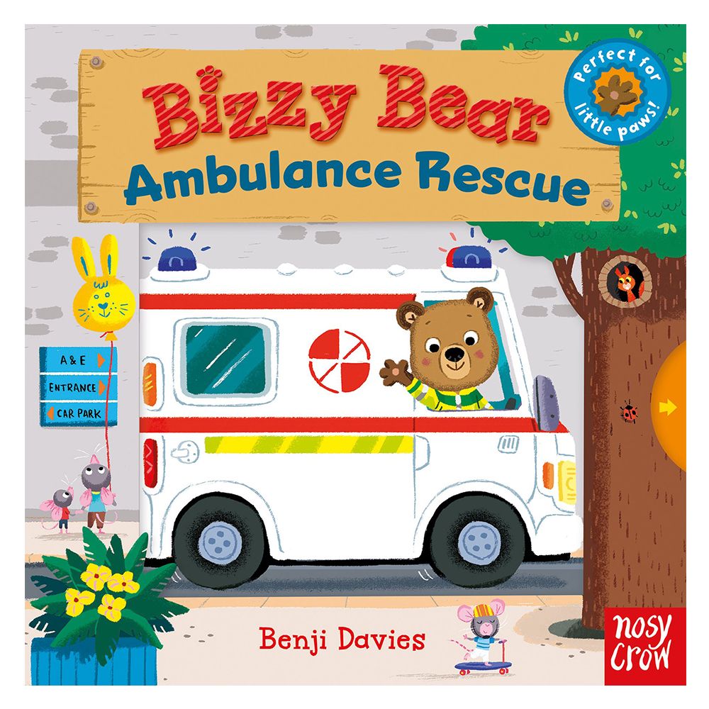 كتاب " Bizzy Bear Ambulance Rescue "