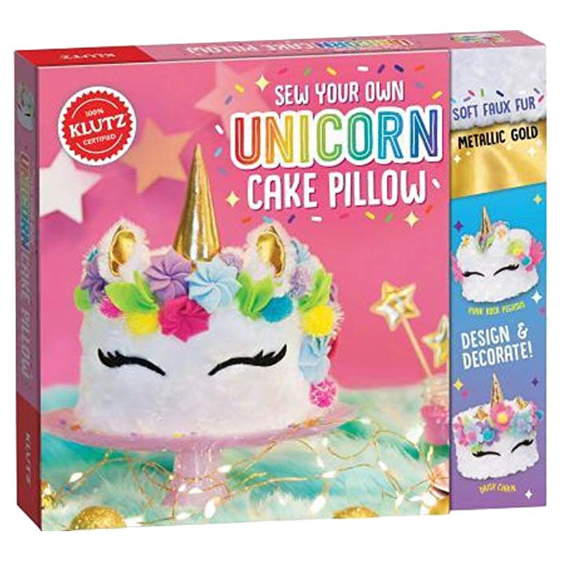 مجموعة Sew Your Own Unicorn Cake Pillow