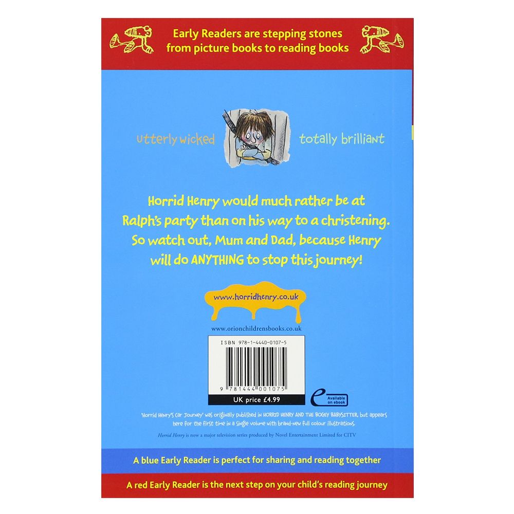 كتاب Horrid Henry s Car Journey Book 11