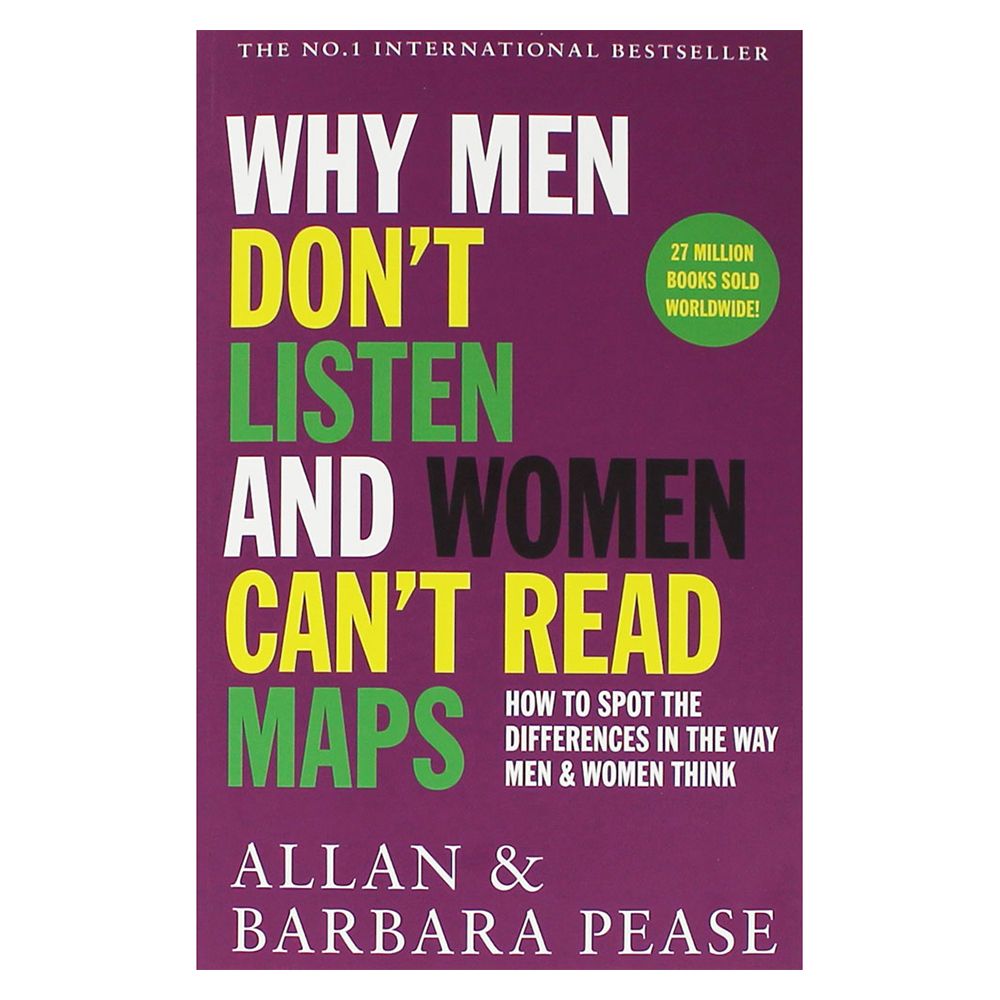 كتاب Why Men Don't Listen & Women Can't Read Maps