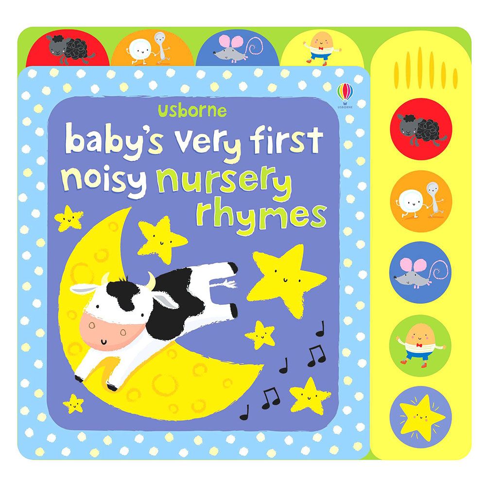 كتب أسبورن-  كتاب "Baby's Very First Noisy Nursery Rhymes"  